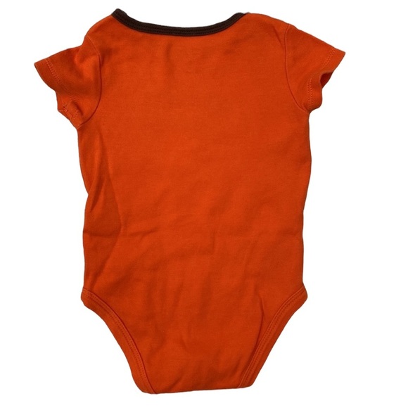 Carter’s Orange Graphic Baby Bodysuit “Bananas Over Mommy” 6M - Picture 3 of 12